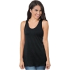 Custom Womens Triblend Racerback Tank Top Tri Charcoal