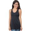 Custom Womens Triblend Racerback Tank Top Tri Dark Grey