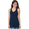 Custom Womens Triblend Racerback Tank Top Tri Navy Solid