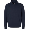 Custom Unisex Fleece Quarter-Zip Pullover Midnight Navy