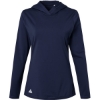 Custom Womens Performance Hooded Pullover Collegiate Navy