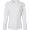 Custom Womens Performance Hooded Pullover White
