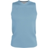 Custom Youth Blank Reversible Game Jersey Columbia Blue/ White