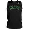 Custom Mens NBA Logod Reversible Game Jersey Milwaukee Bucks