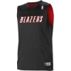 Custom Mens NBA Logod Reversible Game Jersey Portland Trailblazers