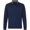 Custom Mens Ultimate365 Classic Quarter-Zip Pullover Collegiate Navy