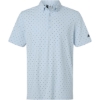 Custom Mens Ultimate365 Micro Print Polo Crystal Sky
