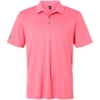 Custom Mens Performance Polo Bliss Pink
