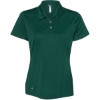 Custom Womens Performance Polo Collegiate Green