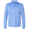 Custom Mens Ultimate365 Lightweight Quarter-Zip Pullover Blue Fusion