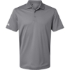 Custom Mens Performance Piqué Polo Grey Three