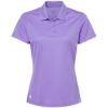 Custom Womens Performance Piqué Polo Light Flash Purple