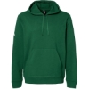 Custom Unisex Fleece Hooded Sweatshirt Collegiate Green