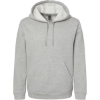 Custom Unisex Fleece Hooded Sweatshirt Grey Heather