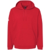 Custom Unisex Fleece Hooded Sweatshirt Red