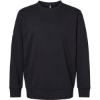 Custom Unisex Fleece Crewneck Sweatshirt Black