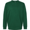 Custom Unisex Fleece Crewneck Sweatshirt Collegiate Green