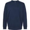 Custom Unisex Fleece Crewneck Sweatshirt Collegiate Navy