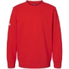 Custom Unisex Fleece Crewneck Sweatshirt Red
