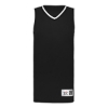 Custom Mens Retro Basketball Jersey Black/ Black/ White