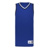 Custom Mens Retro Basketball Jersey Royal/ Black/ White