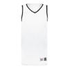Custom Mens Retro Basketball Jersey White/ Black/ White