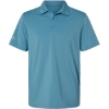 Custom Mens Ultimate365 Solid Polo Hazy Blue