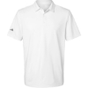 Custom Mens Ultimate365 Solid Polo White
