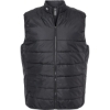 Custom Mens Puffer Full-Zip Vest Black