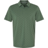 Custom Mens Ultimate365 Pine Tree Polo Green Oxide/ Black