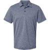 Custom Mens Heathered Polo Collegiate Navy Melange