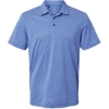 Custom Mens Heathered Polo Collegiate Royal Melange