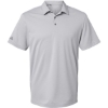 Custom Mens Heathered Polo Grey Two Melange