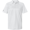 Custom Mens Camo Chest Print Polo White