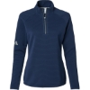 Custom Womens Spacer Quarter-Zip Pullover Collegiate Navy