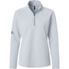 Custom Womens Spacer Quarter-Zip Pullover Halo Blue