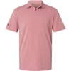 Custom Mens Blended Polo Pink Strata Melange
