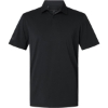 Custom Mens Blended Polo Solid Black