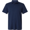Custom Mens Blended Polo Solid Collegiate Navy