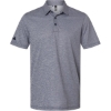 Custom Mens Space Dyed Polo Collegiate Navy Melange