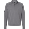 Custom Mens Club Quarter-Zip Pullover Grey Three