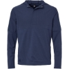Custom Mens Half-Zip Hooded Anorak Crew Navy