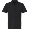 Custom Mens Blended Printed Polo Black