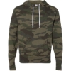 Custom Unisex Lightweight Hooded Sweatshirt Forest Camo