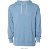 Custom Unisex Lightweight Hooded Sweatshirt Misty Blue