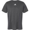 Custom Mens Pregame T-Shirt Dark Grey Heather/ White