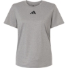 Custom Womens Pregame T-Shirt Medium Grey Heather/ Black