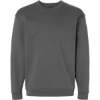 Custom Mens Fleece Crewneck Sweatshirt Team Grey Four/ White