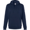 Custom Womens Fleece Hooded Sweatshirt Team Navy Blue/ White