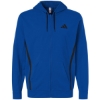 Custom Mens Game & Go Fleece Full-Zip Hooded Sweatshirt Team Royal Blue